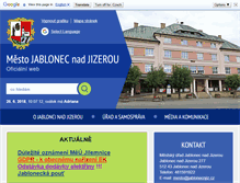 Tablet Screenshot of jablonecnjiz.cz